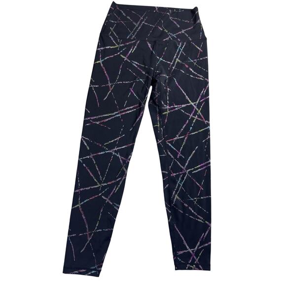 Zyia Abstract Hi-Rise legging 7/8 24" Size 4, Hidden Pocket - Picture 13 of 14